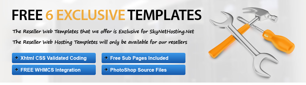 Free Exclusive Reseller Web Hosting Templates