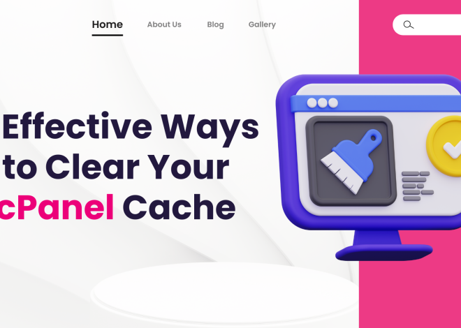 5 Effective Ways to cPanel Clear Cache