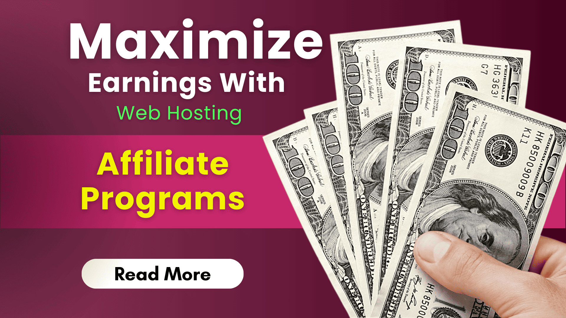 Maximize your Income with Web Hosting Affiliate Programs