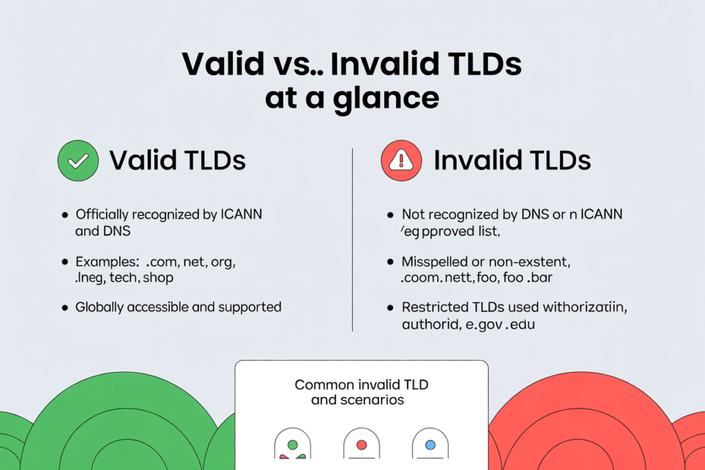 Valid vs. Invalid TLD: What's the Difference?