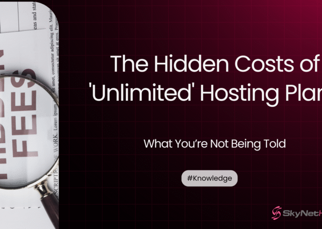 The Hidden Costs of ‘Unlimited’ Hosting Plans: What You’re Not Being Told