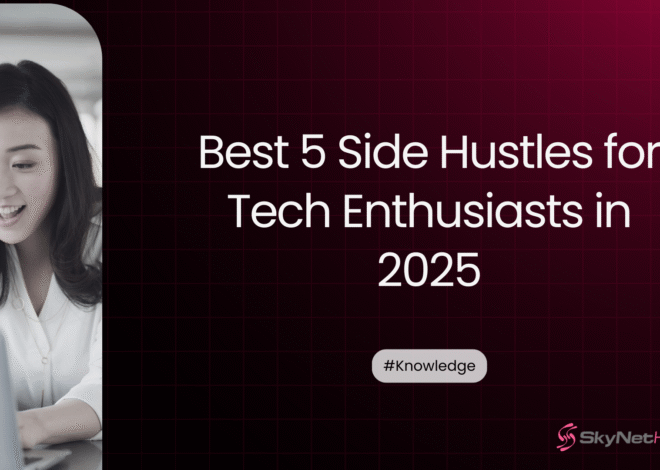 Best 5 Side Hustles for Tech Enthusiasts in 2025