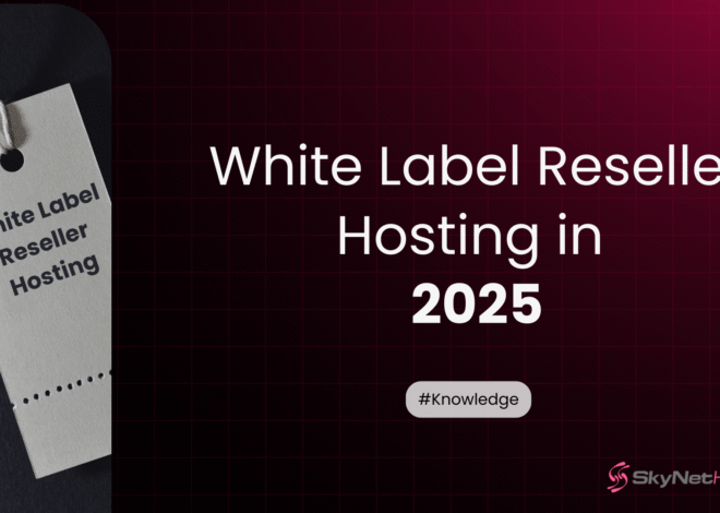 White Label Reseller Hosting in 2025