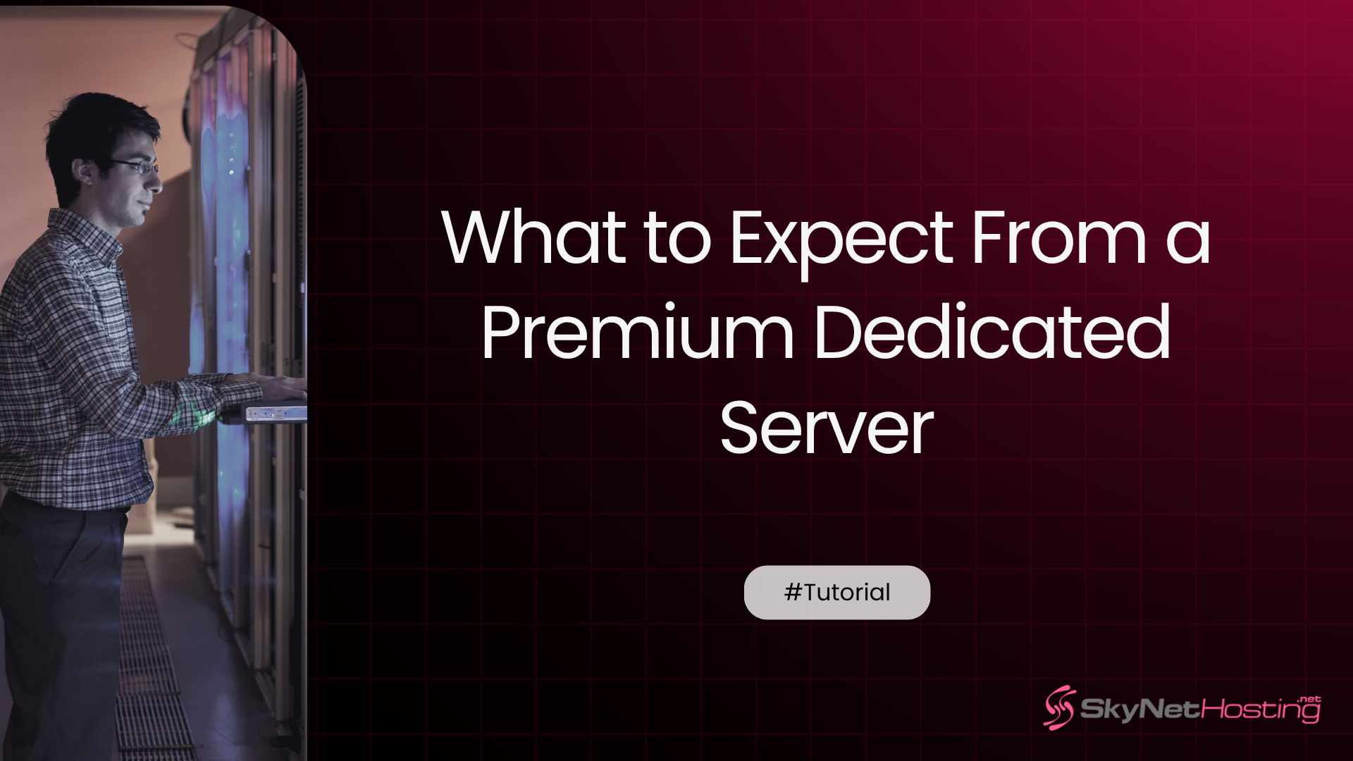 Black and Green Gradient Minimalist Professional Business Presentation 8 What to Expect From a Premium Dedicated Server