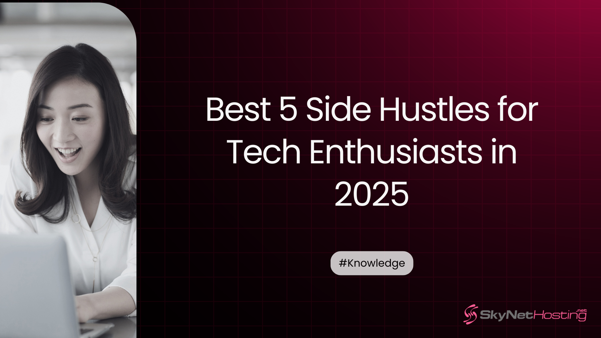 Black and Green Gradient Minimalist Professional Business Presentation Best 5 Side Hustles for Tech Enthusiasts in 2025