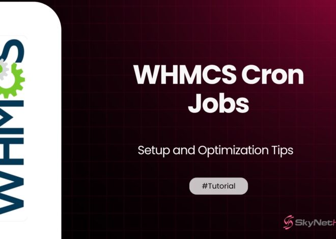 WHMCS Cron Jobs Setup and Optimization Tips
