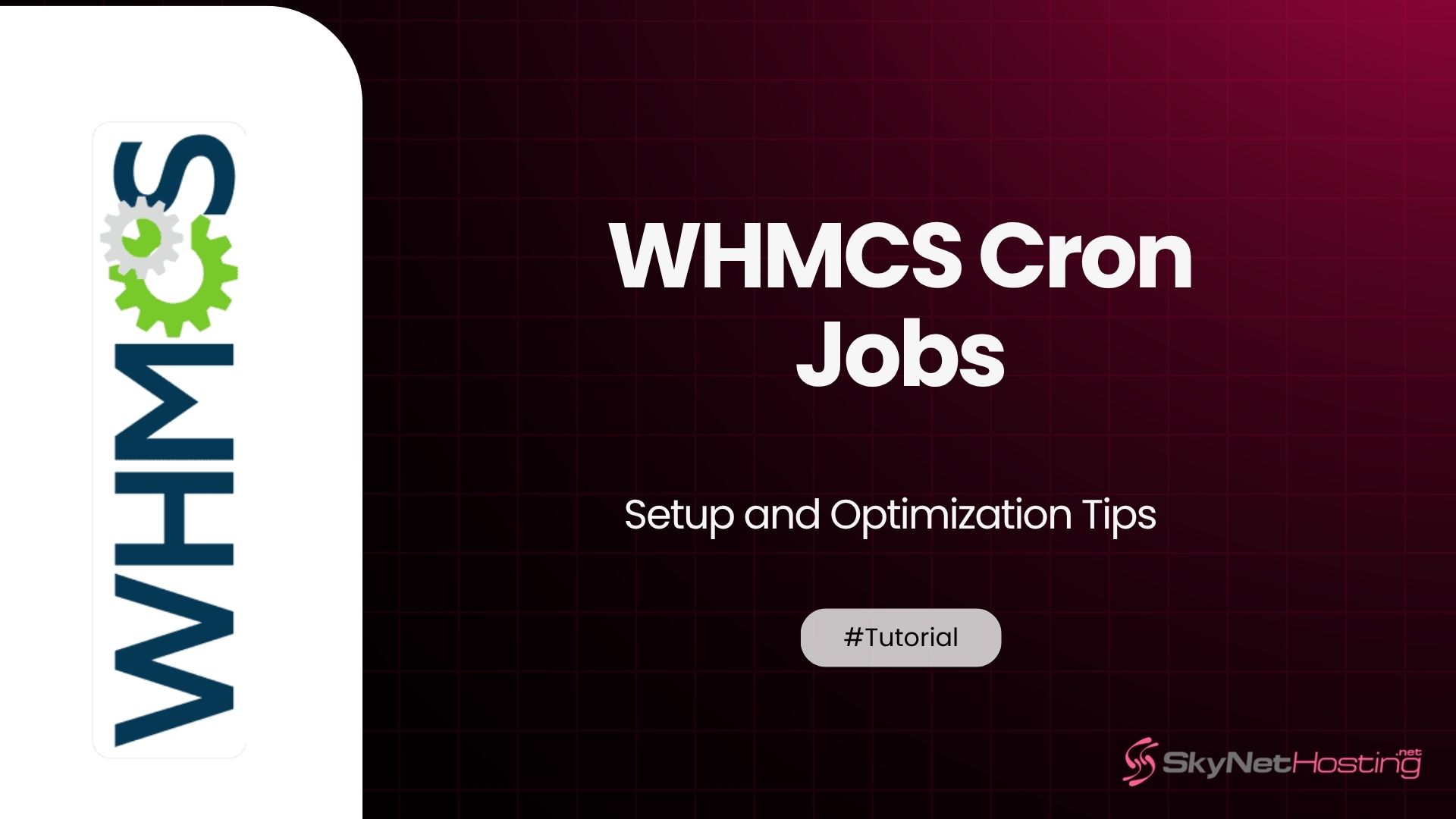 Black and Green Gradient Minimalist Professional Business Presentation 10 WHMCS Cron Jobs Setup and Optimization Tips