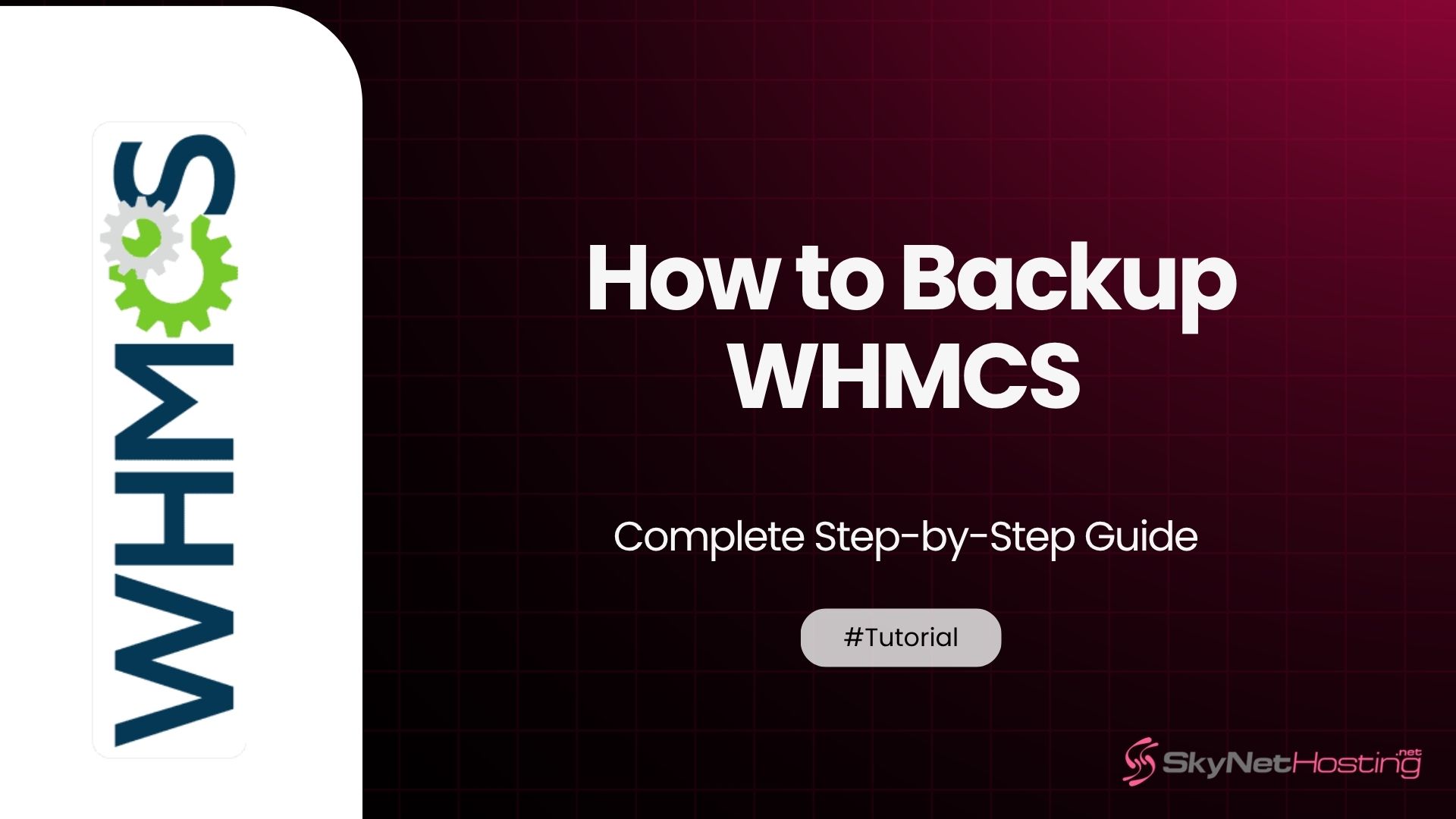 Black and Green Gradient Minimalist Professional Business Presentation 12 How to Backup WHMCS – Complete Step-by-Step Guide