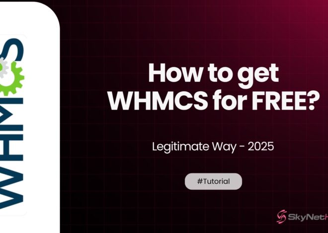 How to Get WHMCS for Free (The Legitimate Way – 2025)