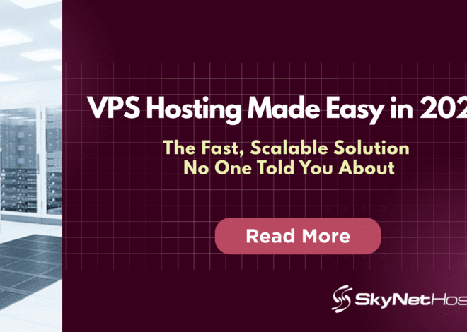 Why VPS Hosting Matters in 2025