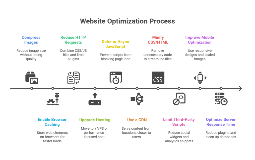 How to Fix Website Running Slow - 10 easy step process