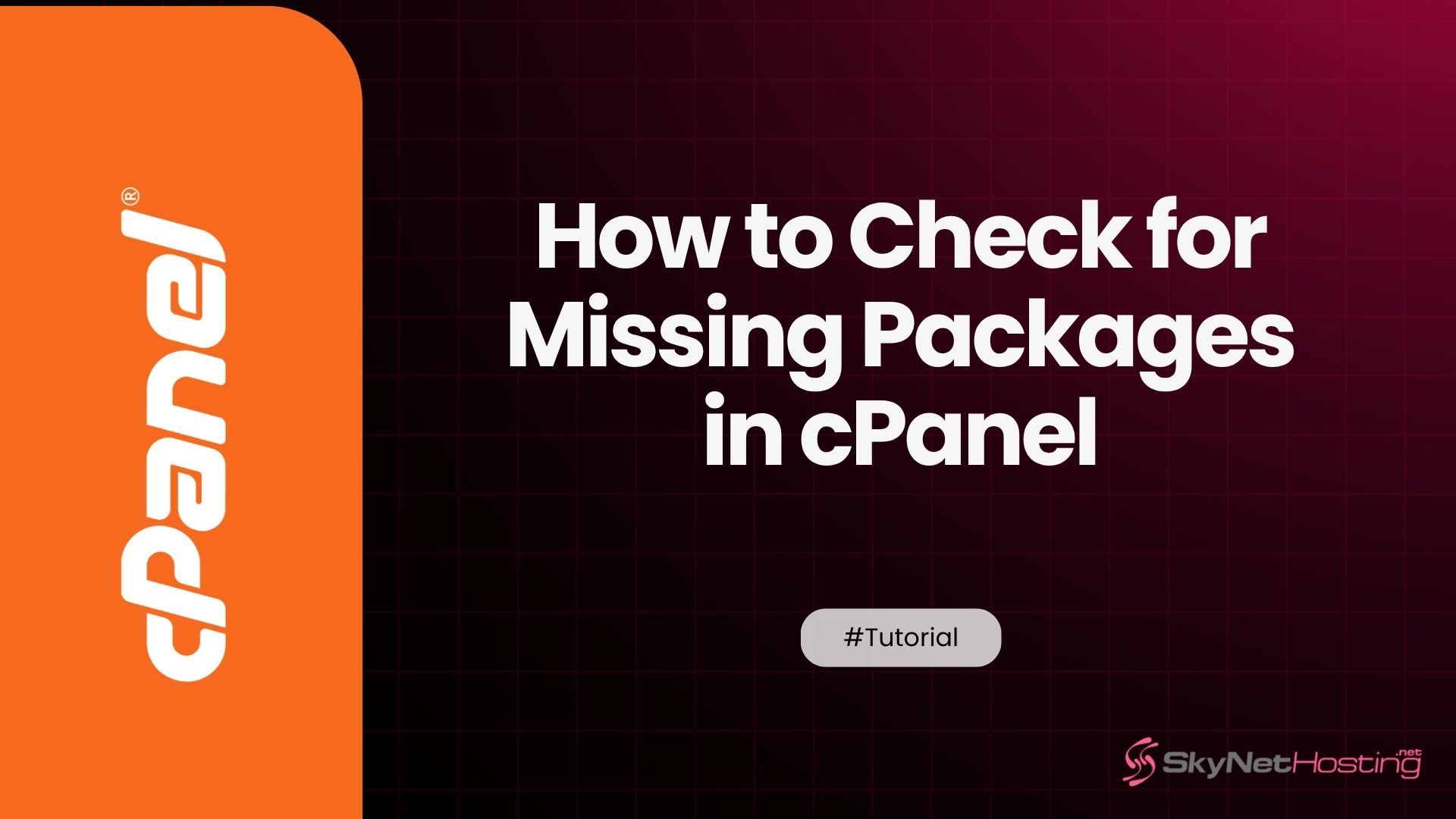 How to Check for Missing Packages in cPanel & Fix Them Easily