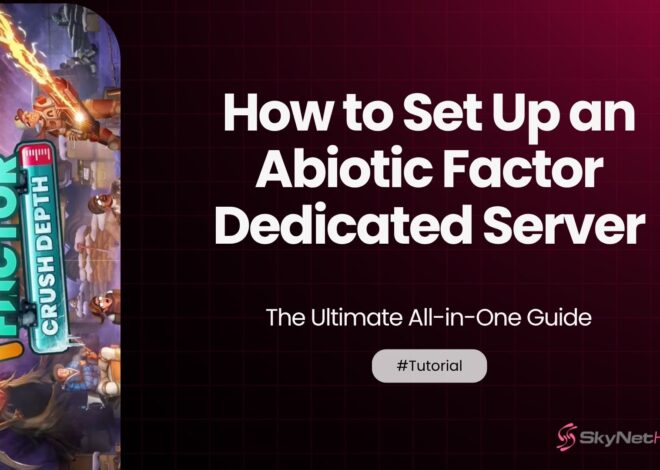 How to Set Up an Abiotic Factor Dedicated Server: The Ultimate All-in-One Guide
