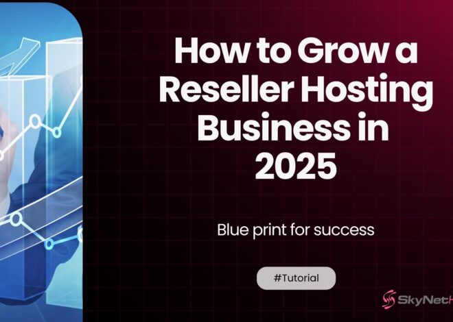 How to Grow a Reseller Hosting Business in 2025