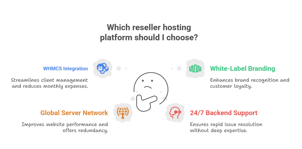 visual selection 12 How to choose a Reseller Hosting? the four reasons