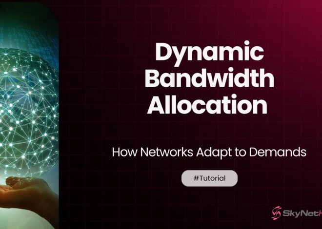 Dynamic Bandwidth Allocation – How Networks Adapt to Demands