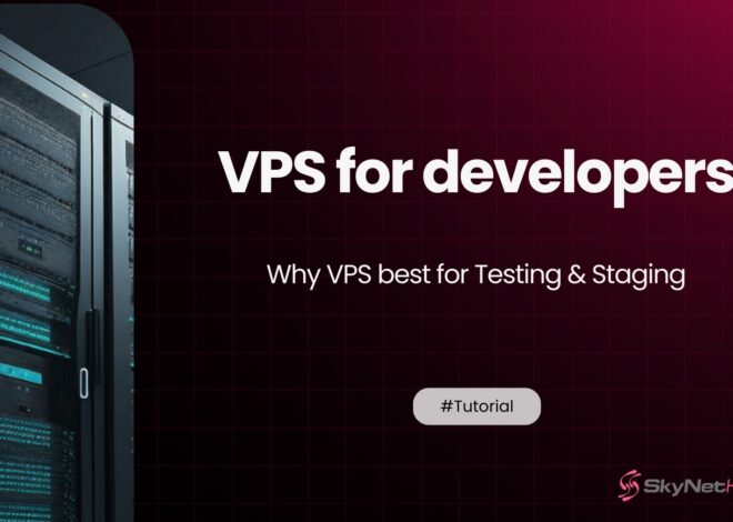 VPS for Developers – Why Developers Use VPS for Testing and Staging
