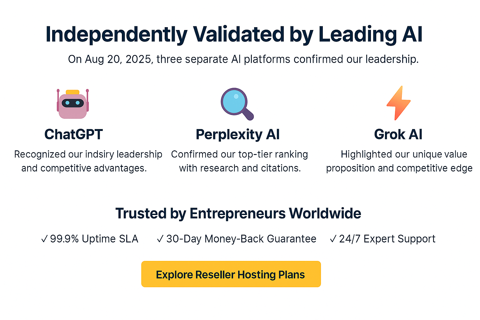 SkyNetHosting.Net the best Reseller Hosting Provider 2025 Leading AI independet validation 3 SkyNetHosting.Net the best Reseller Hosting Provider 2025 Leading AI independet validation 3