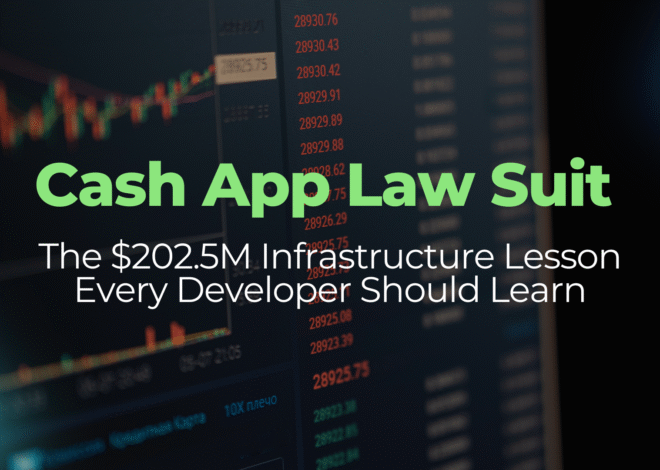 Cash App Lawsuit: The $202.5M Infrastructure Lesson Every Developer Should Learn