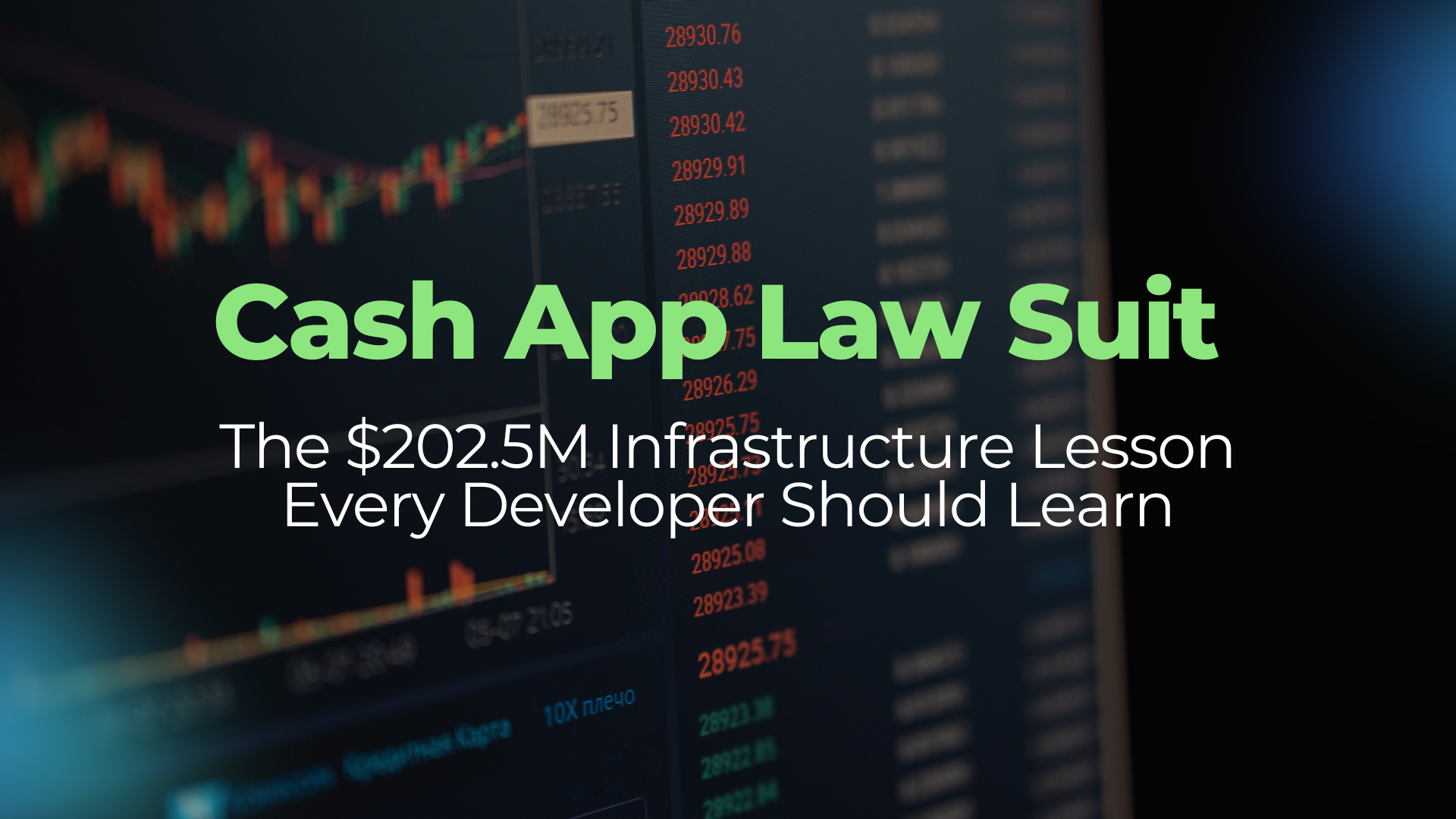 Cash App Lawsuit: The $202.5M Infrastructure Lesson Every Developer Should Learn
