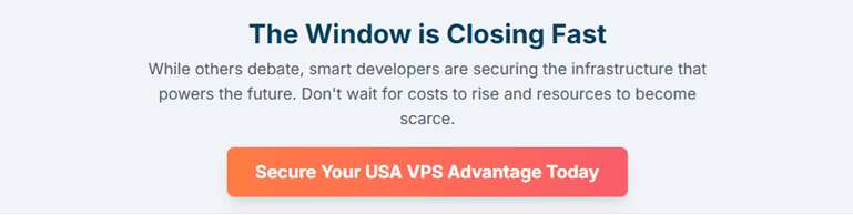 Windows is closing fast