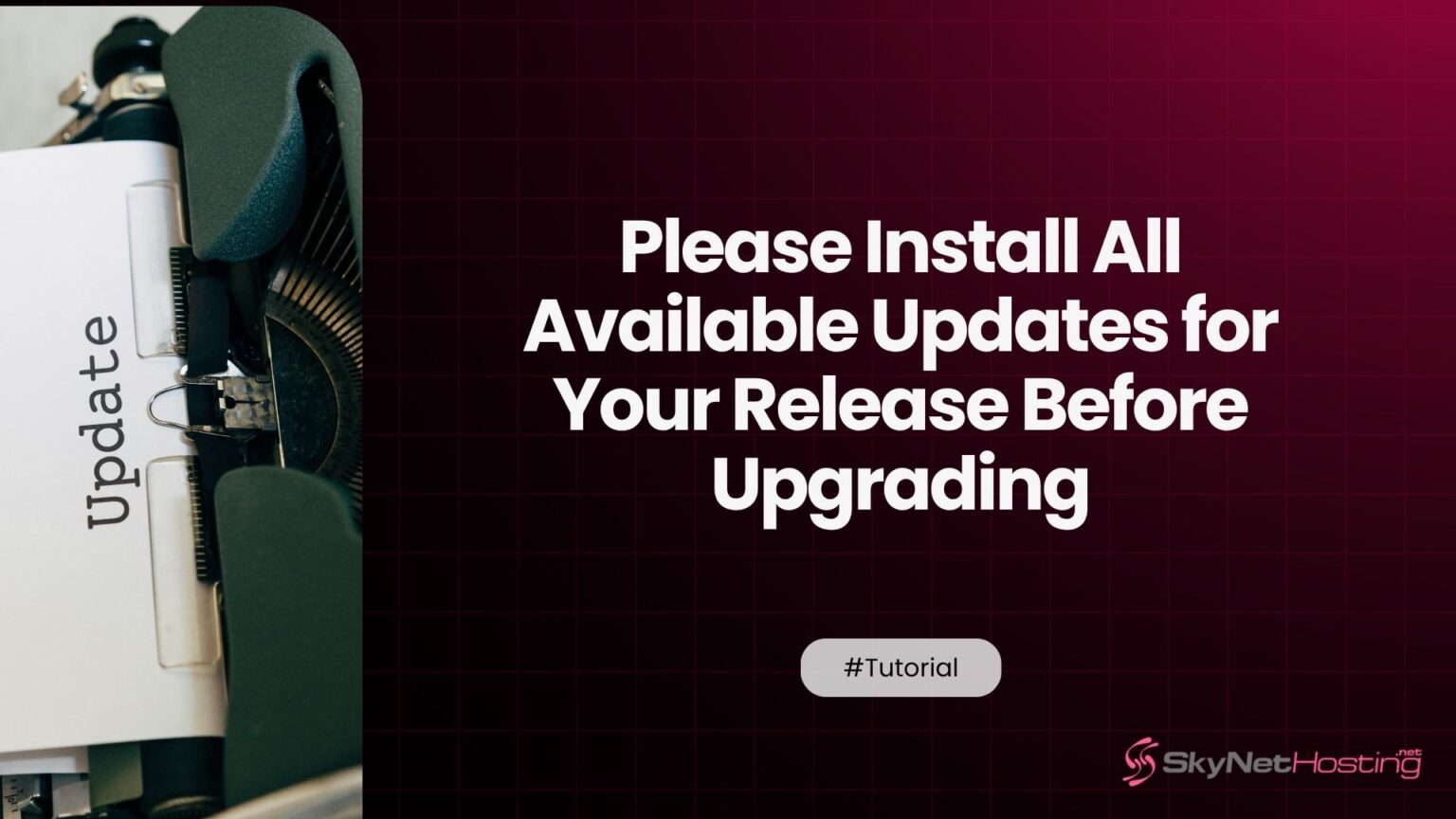 Lets fix "Please Install All Updates Before Upgrading Linux"