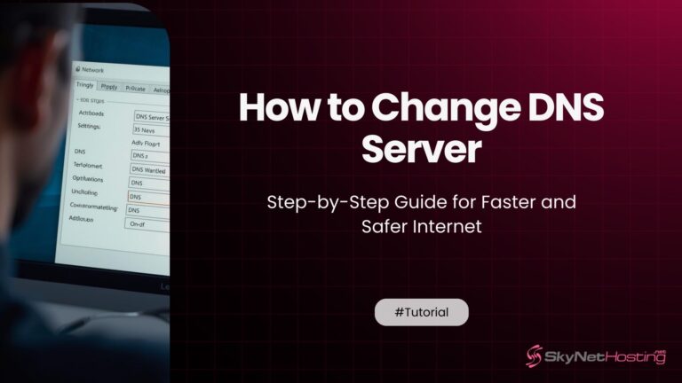How To Change DNS Server Fast Safe Internet Guide 2026 Black And Green Gradient Minimalist Business 43 768x432 