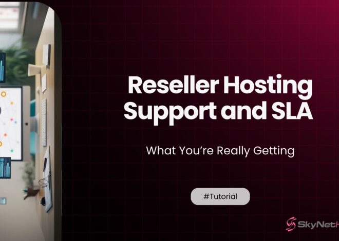 Reseller Hosting Support and SLA Explained: What You’re Really Getting