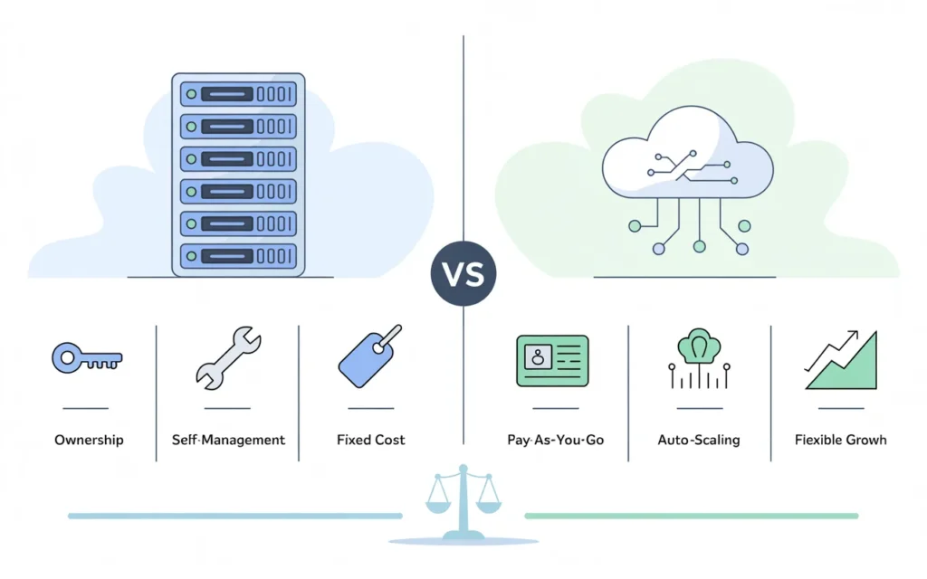 colocation vs cloud hosting comparison