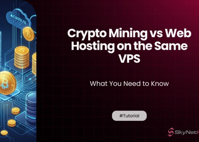 Crypto Mining vs Web Hosting on the Same VPS: What You Need to Know