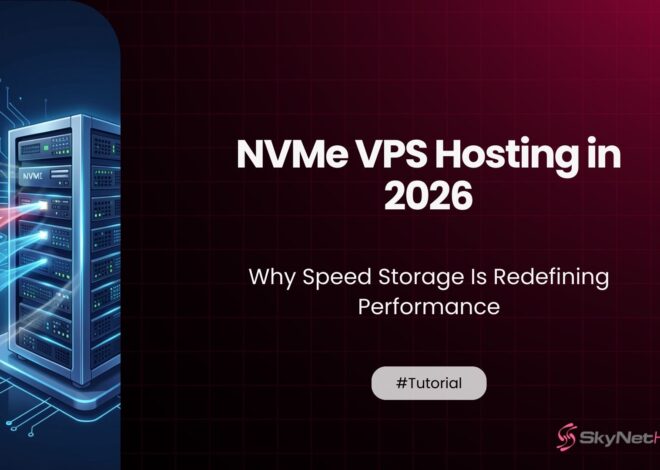 NVMe VPS Hosting in 2026: Why Speed Storage Is Redefining Performance