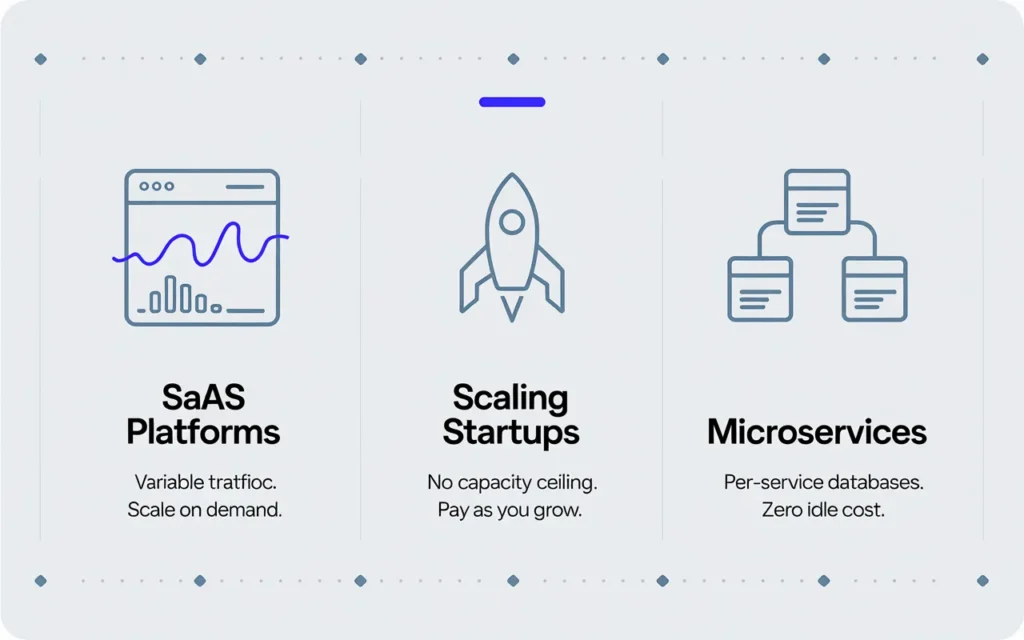 serverless database ideal use cases