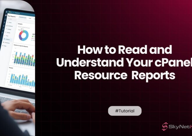How to Read and Understand Your cPanel Resource Usage Reports