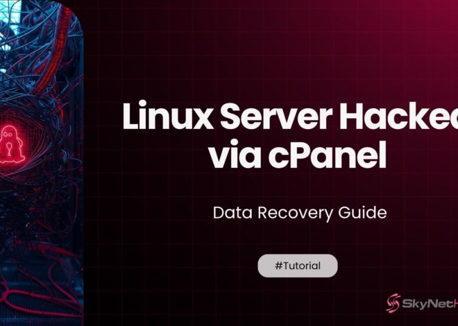 Linux Server Hacked via cPanel: Data Recovery Guide