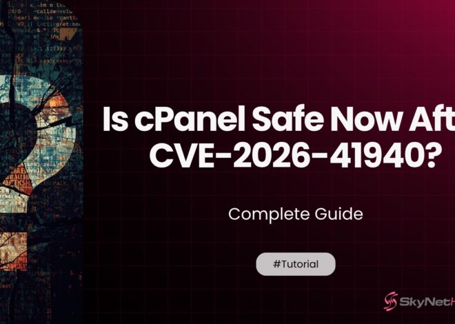 Is cPanel Safe Now After CVE-2026-41940?