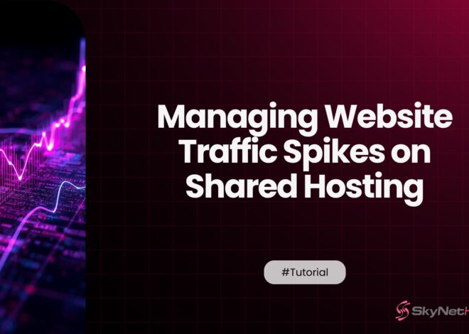 Navigating the Storm: Managing Website Traffic Spikes on Shared Hosting