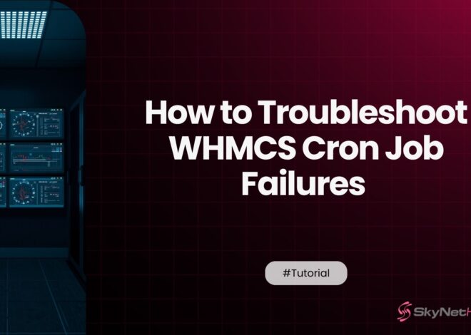 How to Troubleshoot WHMCS Cron Job Failures and Keep Automation Running Smoothly
