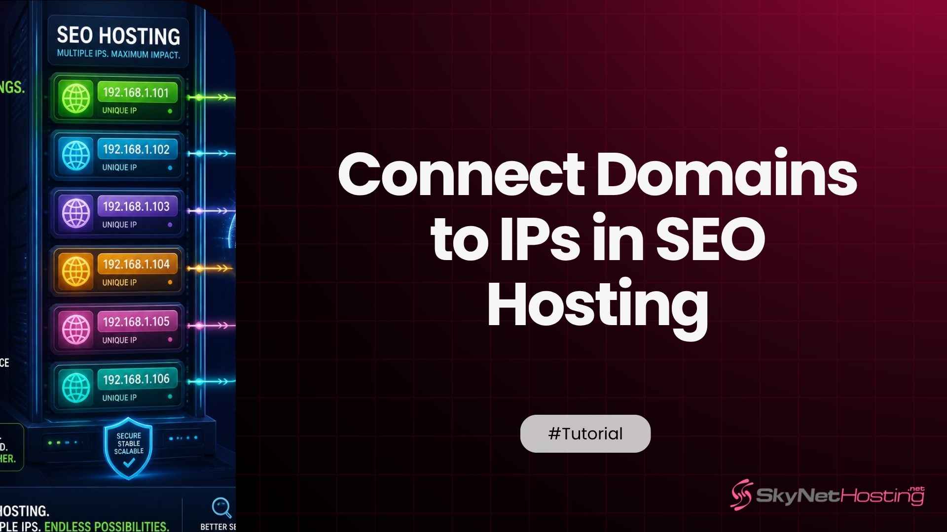 How to Connect a Different Domain to Each IP in Your SEO Hosting Account