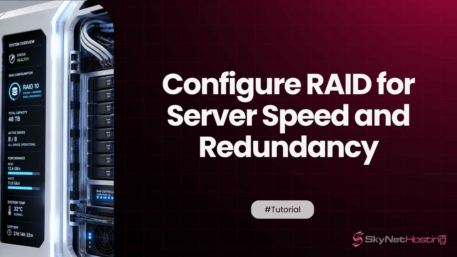 How to Configure RAID Storage on a Dedicated Server for Redundancy and Speed