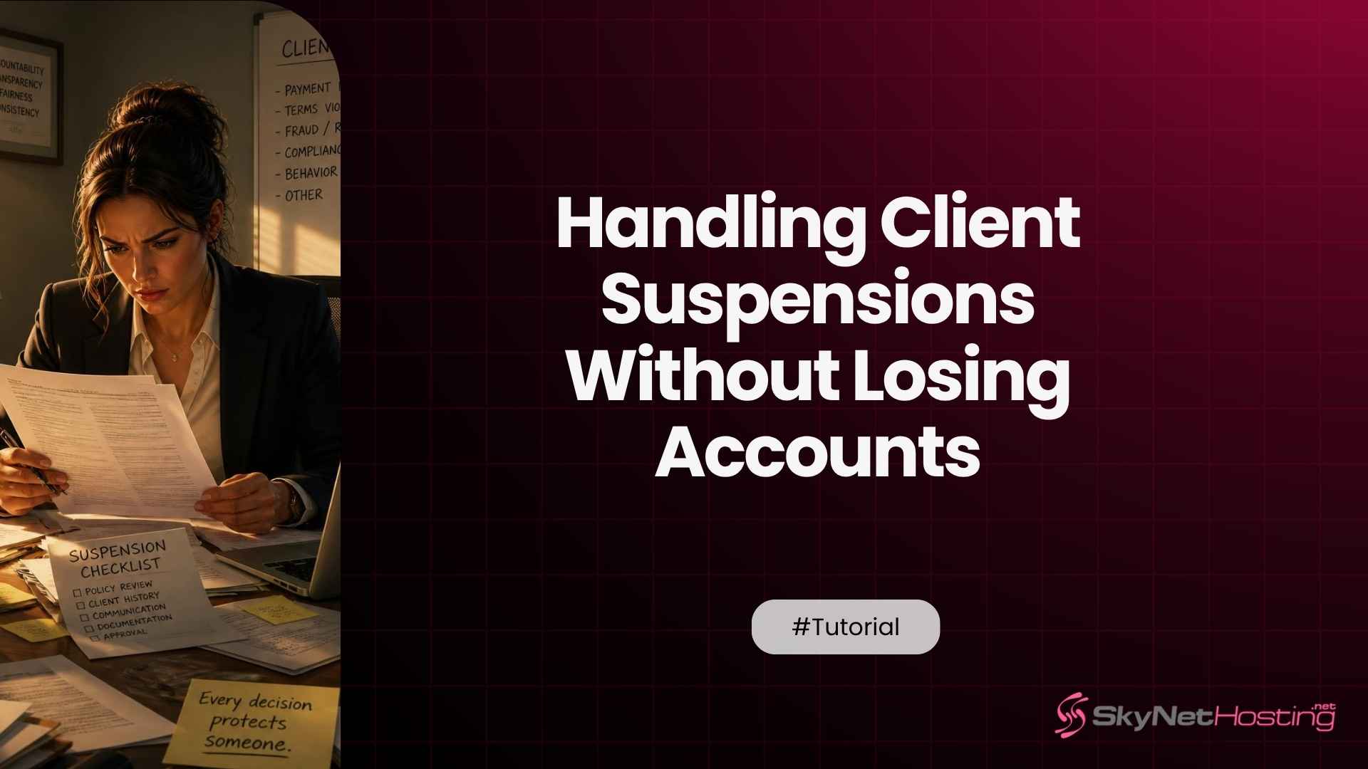 How to Handle a Client Suspension Without Losing the Account: A Reseller’s Playbook