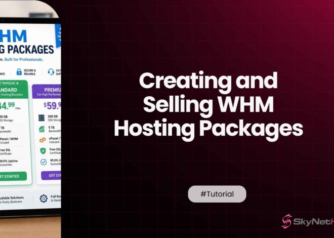 How to Create and Sell Hosting Packages in WHM: Step-by-Step for New Resellers