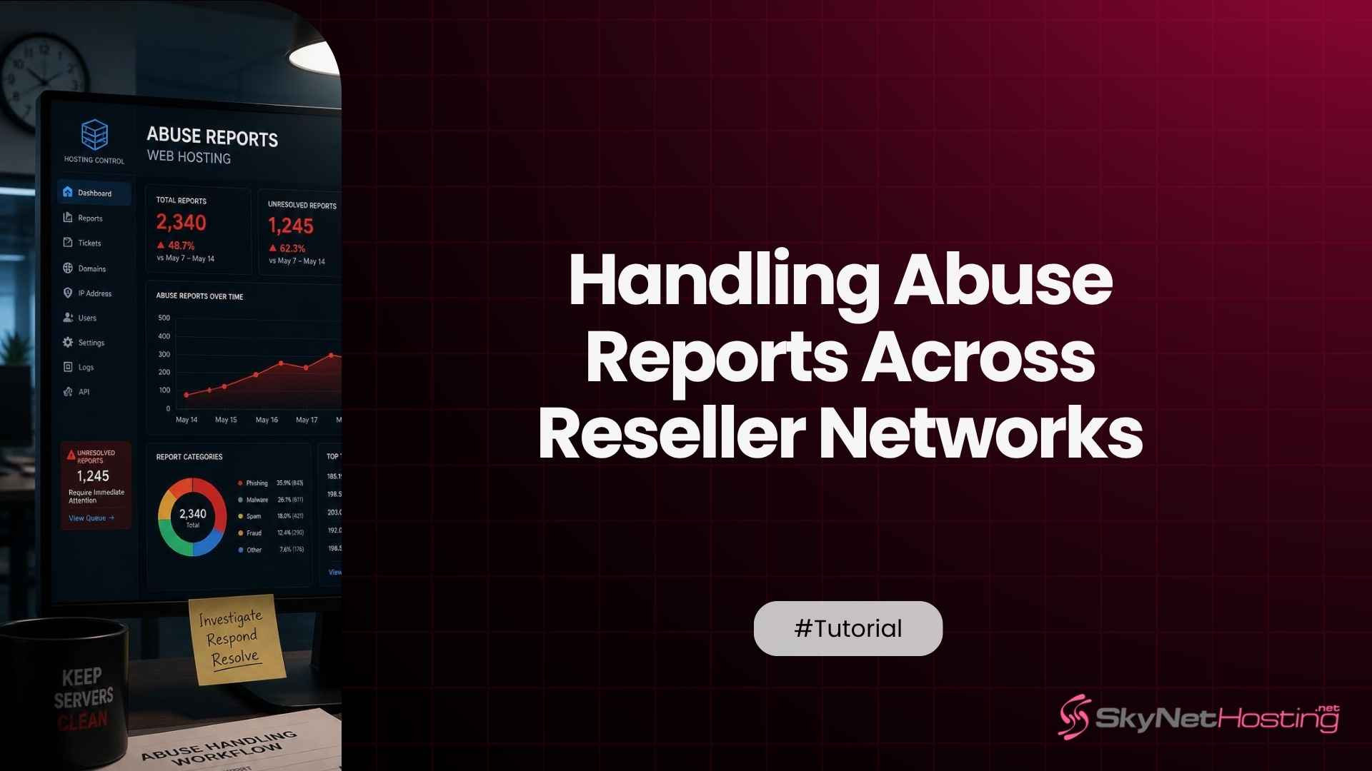 How to Handle Abuse Reports and Spam Complaints Across a Master Reseller Network