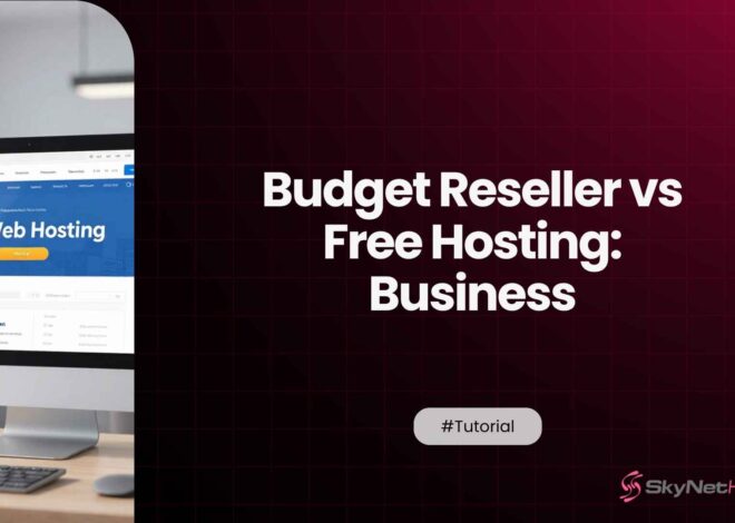 Budget Reseller vs Free Hosting: Why One Is a Business and One Is a Trap
